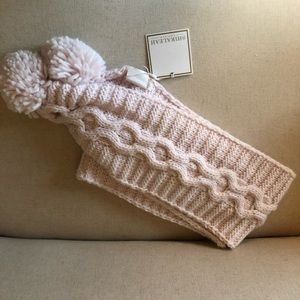 Shiraleah Pink Knit Scarf